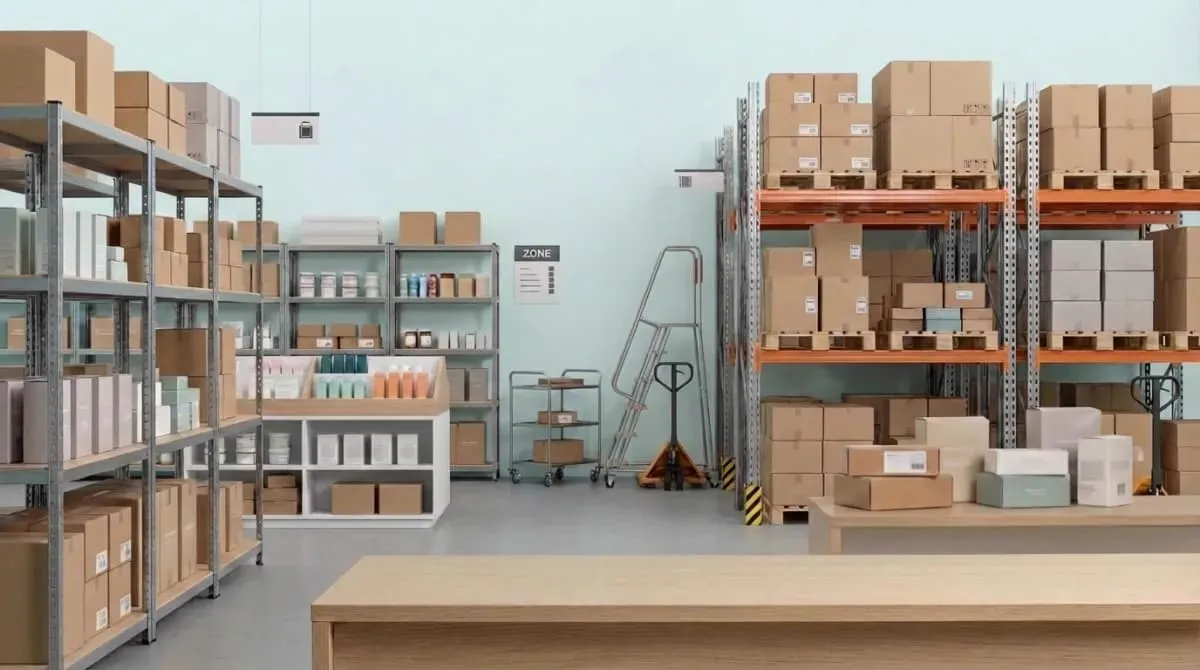 Dépôt et réserve de marchandises