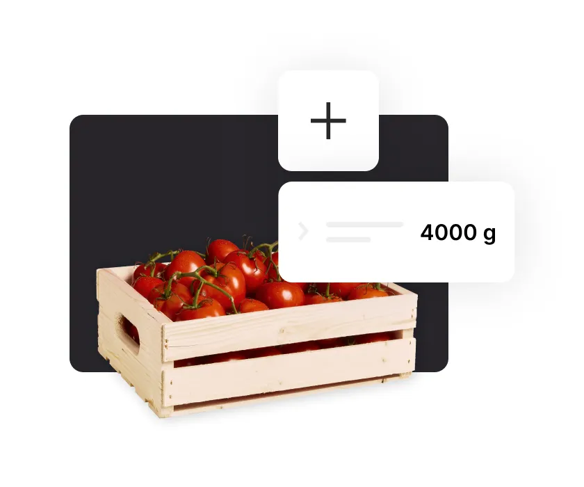 Gestion des quantités de produits frais