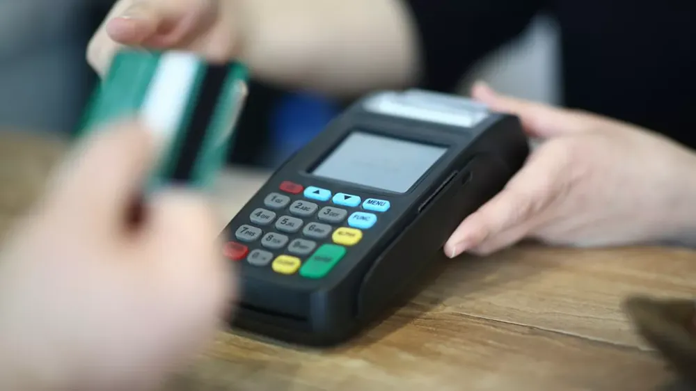 Paiement par carte bancaire sur TPE